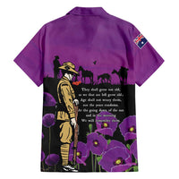 ANZAC Soldier and War Animals Hawaiian Shirt We Will Remember Them