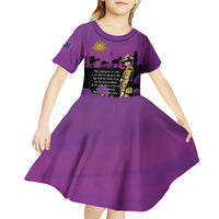ANZAC Soldier and War Animals Kid Short Sleeve Dress We Will Remember Them