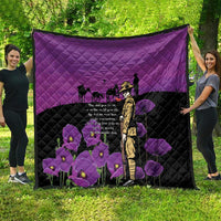 ANZAC Soldier and War Animals Quilt We Will Remember Them