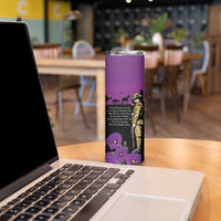 ANZAC Soldier and War Animals Skinny Tumbler We Will Remember Them