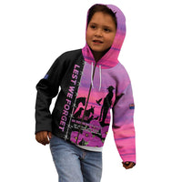 Personalised ANZAC War Animals Kid Hoodie Lest We Forget Memorial