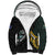 New Zealand and South Africa Rugby Custom Sherpa Hoodie Silver Fern With Springboks