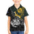 New Zealand and South Africa Rugby Personalised Kid Hawaiian Shirt Maori Kiwi With Springboks
