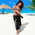 New Zealand Silver Fern Rugby Custom Sarong Maori Tiki Black Version