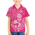 New Zealand Silver Fern Rugby Custom Kid Hawaiian Shirt Maori Tiki Pink Version