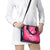 New Zealand Silver Fern Rugby Custom Shoulder Handbag Maori Tiki Pink Version