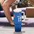 Iceland Basketball Custom Tumbler With Handle Blue Style