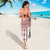 Bulgarian Embroidery Style Seamless Pattern Sarong