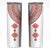 Bulgarian Embroidery Style Seamless Pattern Skinny Tumbler