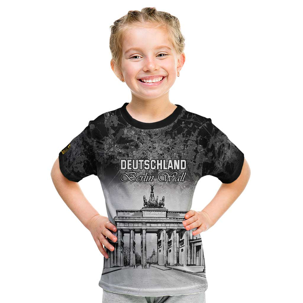Personalized Germany Berlin Wall Kid T Shirt Tag der Deutschen Einheit
