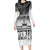Personalized Germany Berlin Wall Long Sleeve Bodycon Dress Tag der Deutschen Einheit