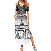 Personalized Germany Berlin Wall Summer Maxi Dress Tag der Deutschen Einheit