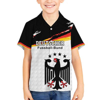 Custom Germany Football Kid Hawaiian Shirt Come On DFB-Team