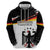 Custom Germany Football Zip Hoodie Come On DFB-Team