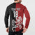 Custom British Lions New Zealand Button Sweatshirt Unique Style - Polynesian Pride