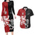 Custom British Lions New Zealand Couples Matching Long Sleeve Bodycon Dress and Hawaiian Shirt Unique Style - Polynesian Pride