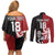 Custom British Lions New Zealand Couples Matching Off Shoulder Short Dress and Long Sleeve Button Shirt Unique Style - Polynesian Pride