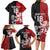 Custom British Lions New Zealand Family Matching Long Sleeve Bodycon Dress and Hawaiian Shirt Unique Style - Polynesian Pride