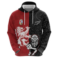 Custom British Lions New Zealand Hoodie Unique Style - Polynesian Pride