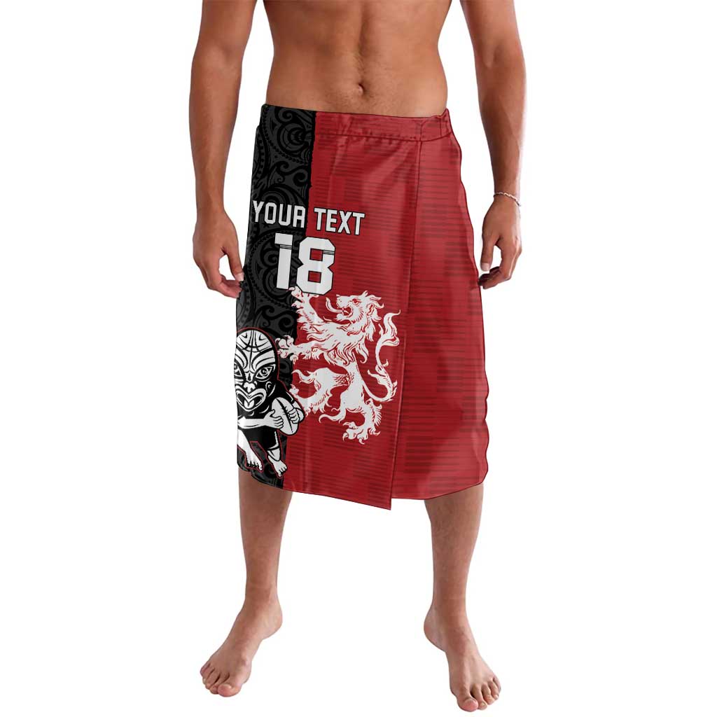 Custom British Lions New Zealand Lavalava Unique Style - Polynesian Pride