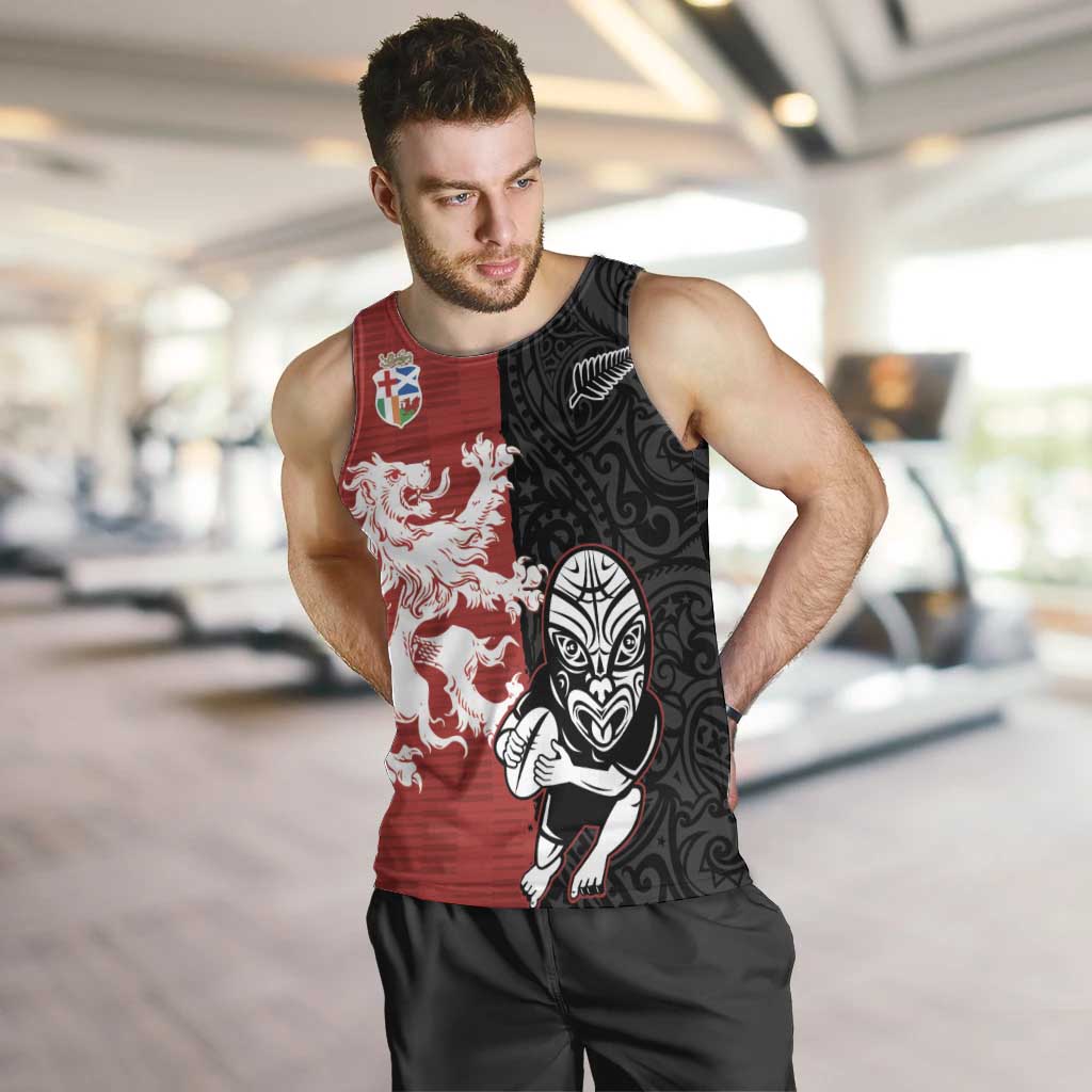 Custom British Lions New Zealand Men Tank Top Unique Style - Polynesian Pride
