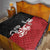 Custom British Lions New Zealand Quilt Unique Style - Polynesian Pride