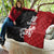 Custom British Lions New Zealand Quilt Unique Style - Polynesian Pride