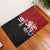 Custom British Lions New Zealand Rubber Doormat Unique Style - Polynesian Pride