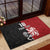 Custom British Lions New Zealand Rubber Doormat Unique Style - Polynesian Pride