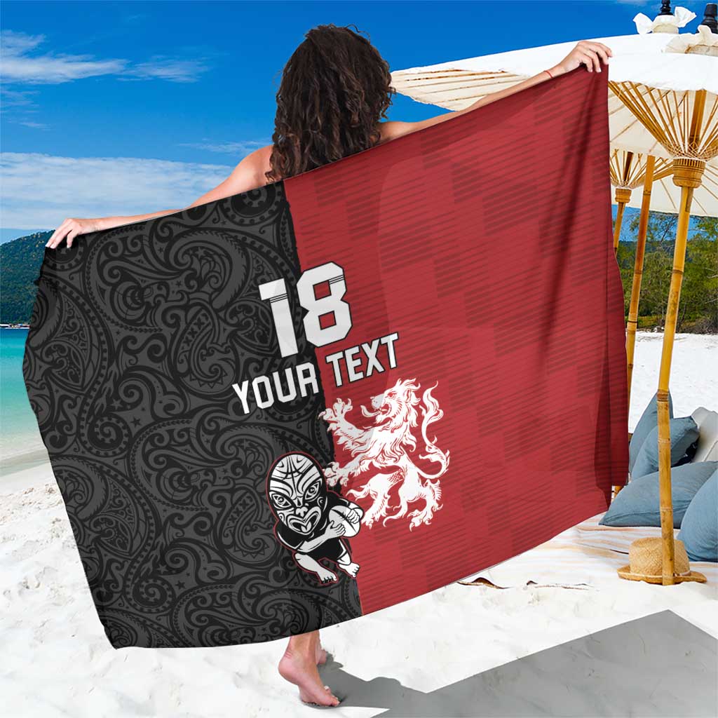 Custom British Lions New Zealand Sarong Unique Style - Polynesian Pride