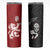 Custom British Lions New Zealand Skinny Tumbler Unique Style - Polynesian Pride