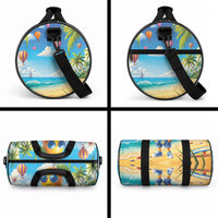 Funny Hawaii Mango Duffle Bag Tropical Summer Beach Mascot Vacation LT19 - Polynesian Pride