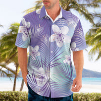 Purple Aloha Hawaiian Hawaiian Shirt Tropical Flower Palm Leaf Pattern LT19 - Polynesian Pride