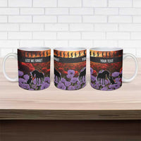 Personalised ANZAC Day Ceramic Mug Remembering the Animals of War