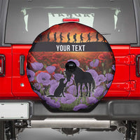 Personalised ANZAC Day Spare Tire Cover Remembering the Animals of War