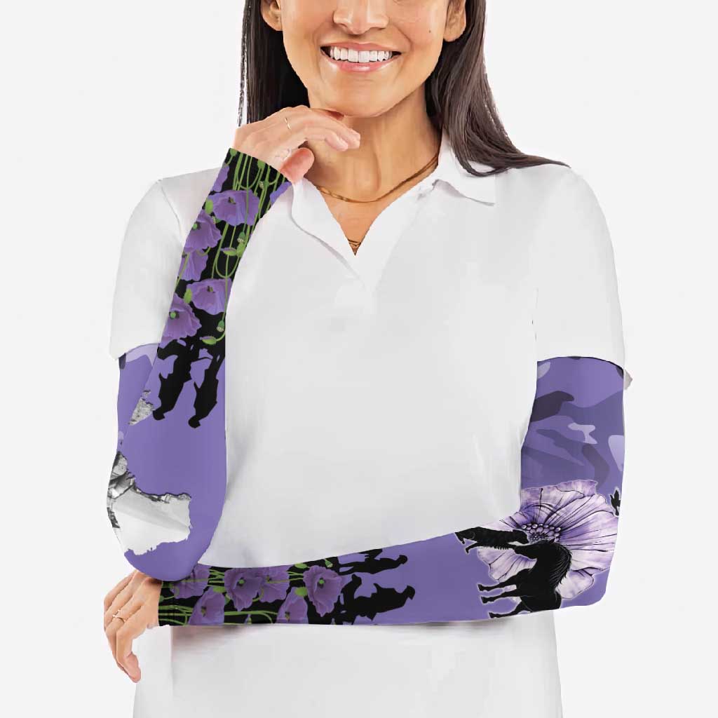 ANZAC Day Arm Sleeves Lest We Forget the Animals Too