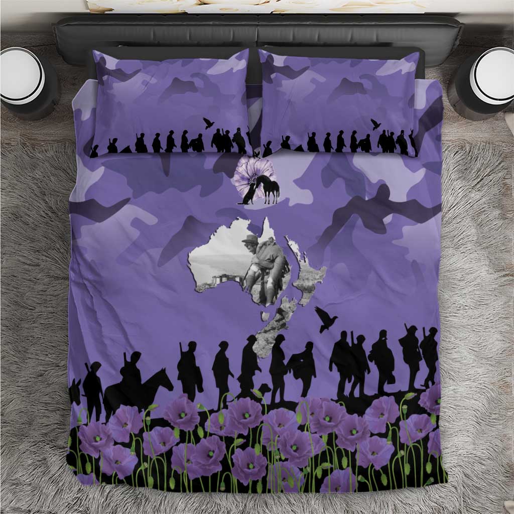ANZAC Day Bedding Set Lest We Forget the Animals Too
