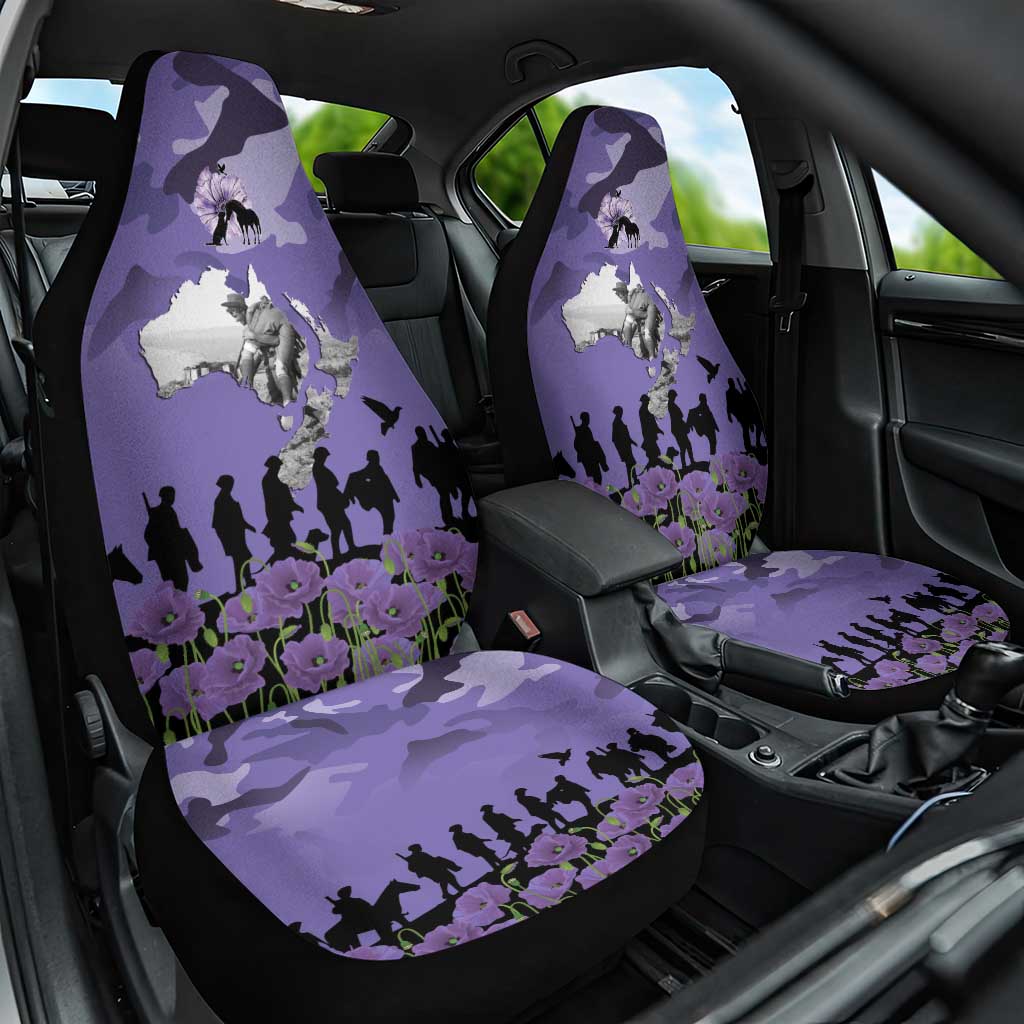 ANZAC Day Car Seat Cover Lest We Forget the Animals Too