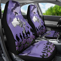 ANZAC Day Car Seat Cover Lest We Forget the Animals Too