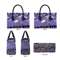 ANZAC Day Leather Bag Lest We Forget the Animals Too