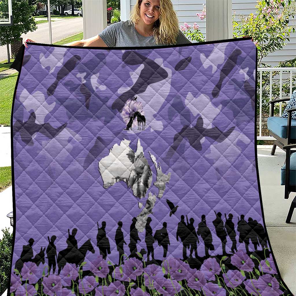 ANZAC Day Quilt Lest We Forget the Animals Too