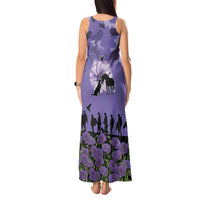 ANZAC Day Tank Maxi Dress Lest We Forget the Animals Too