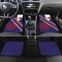 American Samoa Flag Day Car Mats Polynesian Tribal Tattoo Eagle Art