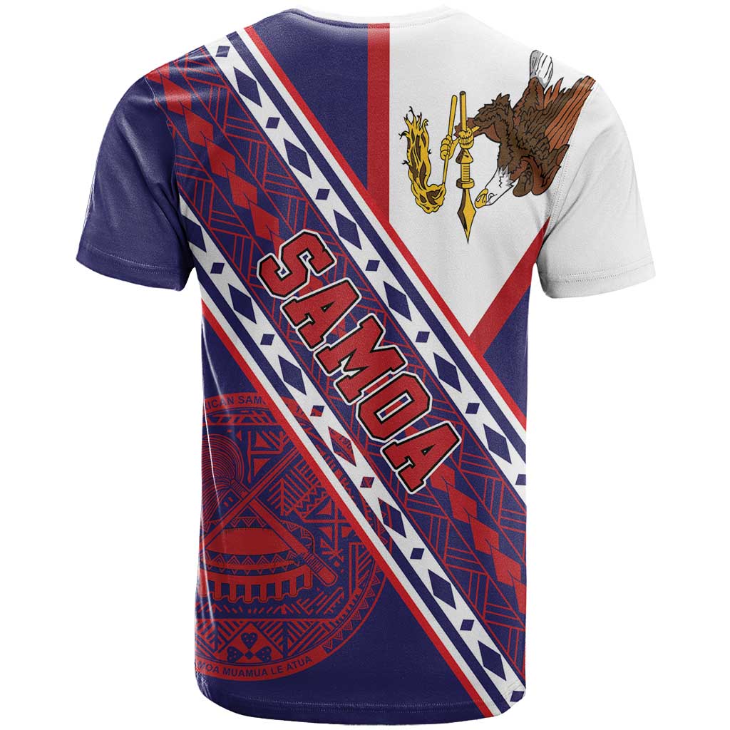 American Samoa Flag Day T Shirt Polynesian Tribal Tattoo Eagle Art