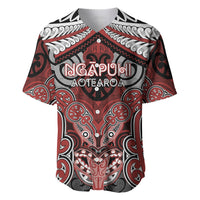 Aotearoa Iwi Ngapuhi Personalised Baseball Jersey Maori Kowhaiwhai Pattern
