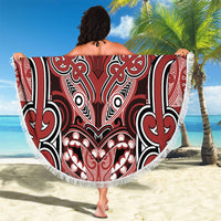 Aotearoa Iwi Ngapuhi Beach Blanket Maori Kowhaiwhai Pattern