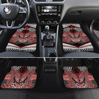 Aotearoa Iwi Ngapuhi Personalised Car Mats Maori Kowhaiwhai Pattern