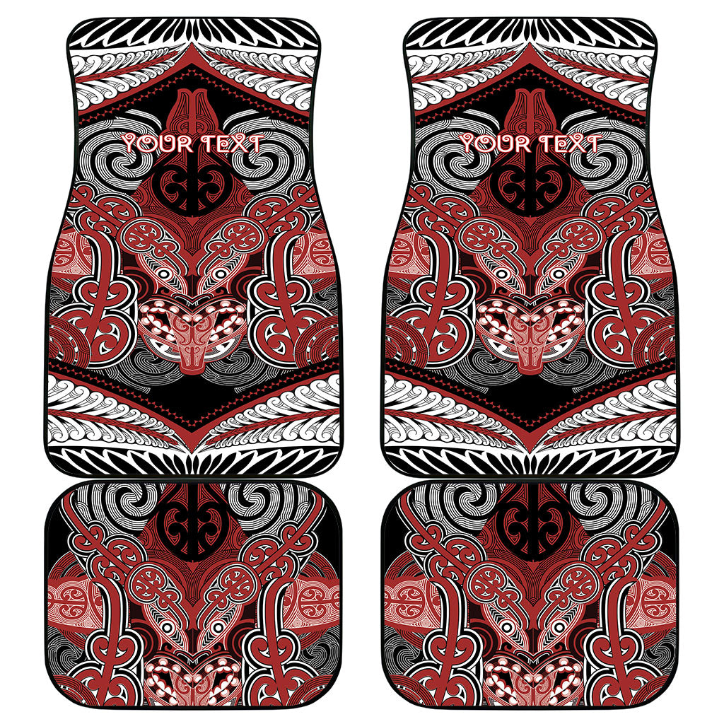 Aotearoa Iwi Ngapuhi Personalised Car Mats Maori Kowhaiwhai Pattern