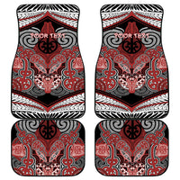 Aotearoa Iwi Ngapuhi Personalised Car Mats Maori Kowhaiwhai Pattern