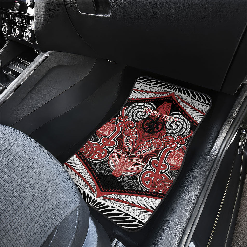 Aotearoa Iwi Ngapuhi Personalised Car Mats Maori Kowhaiwhai Pattern